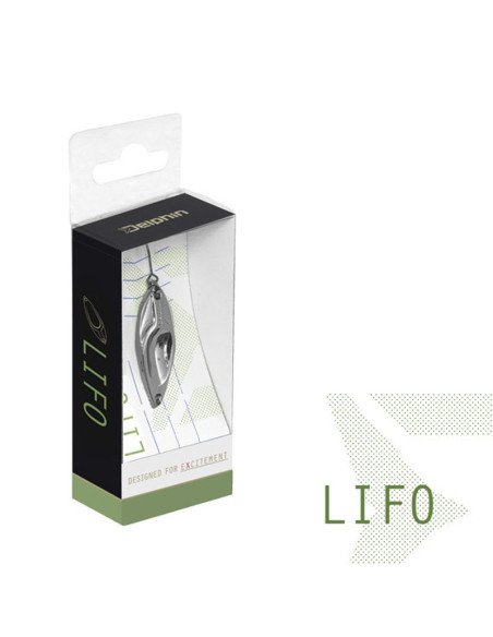 Delphin LIFO Spoon Auro 1 Stück 3,7cm 5g Hook 8 Forellen Blinker Trout Bait Spinnköder Ultra Leicht-Blinker / Spinnköder-JJ-F...