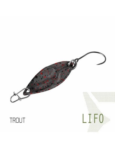 Delphin LIFO Spoon Trout 1 Stück 3,7cm 5g Hook 8 Forellen Blinker Trout Bait Spinnköder Ultra Leicht-Blinker / Spinnköder-JJ-...