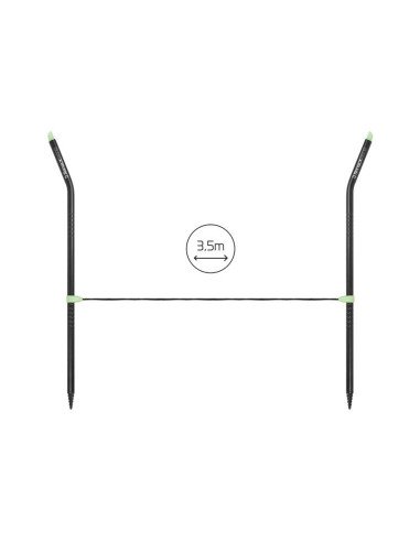 Delphin RangeX BEND Distance Sticks Distanzmessung Entfernungsmessung-Werkzeuge-JJ-Fishing