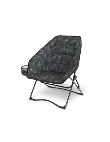 Delphin HEXIO Banx Sessel Camo Angelsessel Faltbar Carp Chair-Angelliegen & Angelstühle-JJ-Fishing