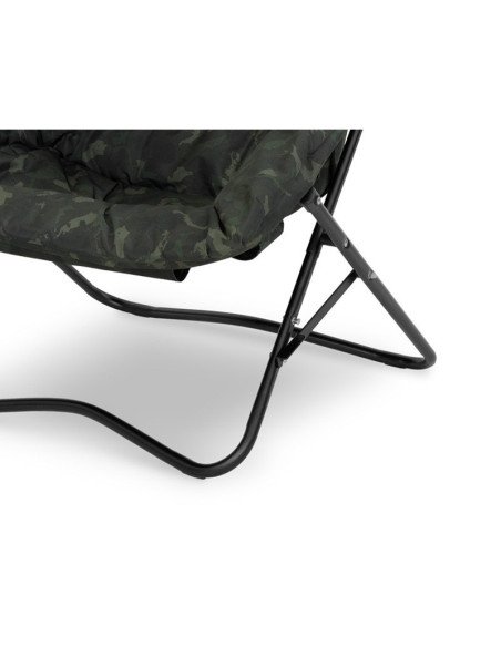Delphin THIXER Banx Ultra Comfort Sessel Camo Angelsessel Faltbar Carp Chair-Angelliegen & Angelstühle-JJ-Fishing
