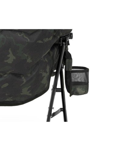 Delphin THIXER Banx Ultra Comfort Sessel Camo Angelsessel Faltbar Carp Chair-Angelliegen & Angelstühle-JJ-Fishing