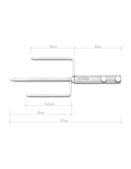 Delphin TRIB Edelstahl Schirmständer für Regenschirme Umbrella Holder Erdspieß Halterung-Schirme & Zelte-JJ-Fishing