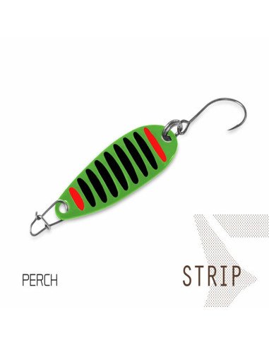 Delphin STRIP Spoon Perch 5cm 7,5g Hook 10 Forellen Blinker Trout Bait Spinnköder Ultra Leicht-Blinker / Spinnköder-JJ-Fishing