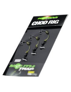 Korda Chod Rig Short Size 6 Barbed 3 Stück Ready Angelvorfach Extra Scharf Pop Up Montage-Vorfächer-JJ-Fishing