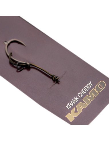 Korda Multi Rig Krank Choddy Kamo Size 8 15lb 1 Stück Angelvorfach Extra Scharfer Angelhaken-Vorfächer-JJ-Fishing