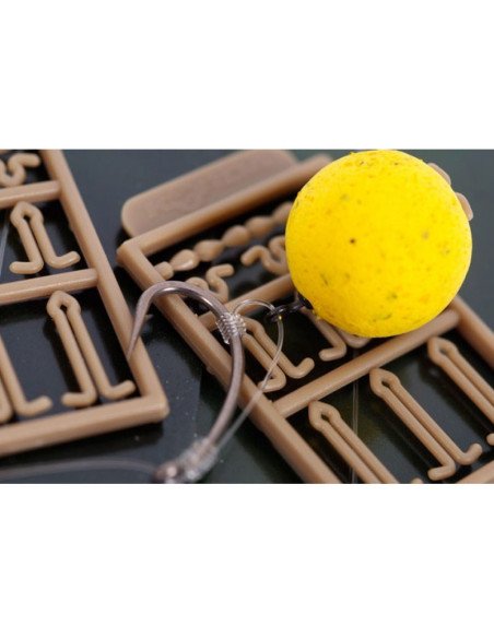 Korda IQ D Rig Kurv Size 6 12lb Barbed 1 Stück Angelvorfach Extra Scharfer Angelhaken-Vorfächer-JJ-Fishing