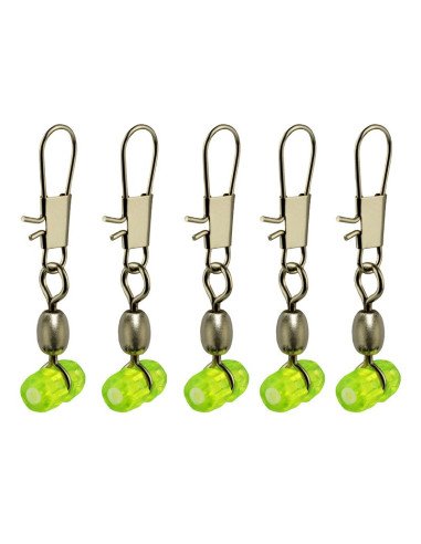 Nevis Runner Fluo 31mm Futterkorb Halterung 5 Stück Feeder Fishing-Vorfachmaterial & Montage-Zubehör-JJ-Fishing