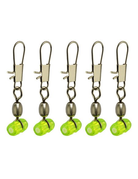 Nevis Runner Fluo 31mm Futterkorb Halterung 5 Stück Feeder Fishing-Vorfachmaterial & Montage-Zubehör-JJ-Fishing