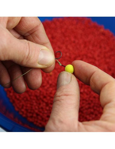 Steg Method Bait Spike 15mm 10 Stück in Transportbox Method Feeder Dorn-Endtackle-JJ-Fishing