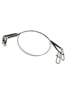 Reiva Titanium 23cm 0,30mm Predator Leader 2 Stück Titan Raubfisch Vorfach Stahlvorfach-Vorfachmaterial & Montage-Zubehör-JJ-...