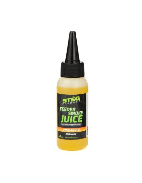 Steg Feeder Smoke Juice Pineapple 60ml Method PVA Friendly Feeder Gel Extreme Wolkenbildung-Köder-JJ-Fishing
