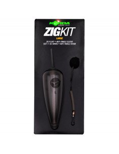 Korda Adjustable Zig Kit Large 1 Stück Einstellbare Tiefe Anti Tangle All in One Set-Zig-Rig Zubehör-JJ-Fishing