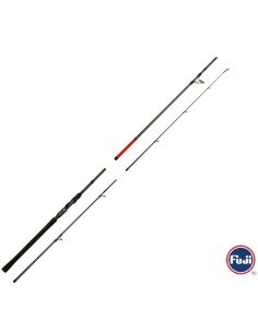 Zeck Fishing Troy 240cm 15-50g Spinnrute Reiserute 4 Teilig mit Hardcase Transporttasche Raubfisch Angelrute-Travel Reiserute...