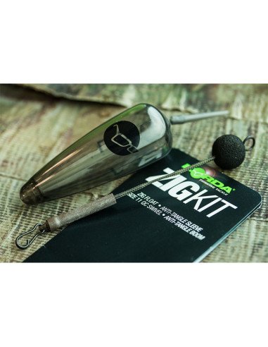Korda Adjustable Zig Kit Medium 1 Stück Einstellbare Tiefe Anti Tangle All in One Set-Zig-Rig Zubehör-JJ-Fishing