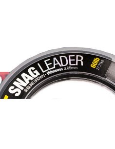 Korda XT Snag Leader 0,60mm 60lb Nylon 100m Schlagschnur Angelschnur-Leader material & mounting accessories-JJ-Fishing