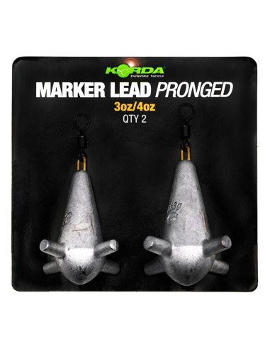 Korda Marker Leads 3 & 4oz 2 Stück Markerbleie-Blei-JJ-Fishing