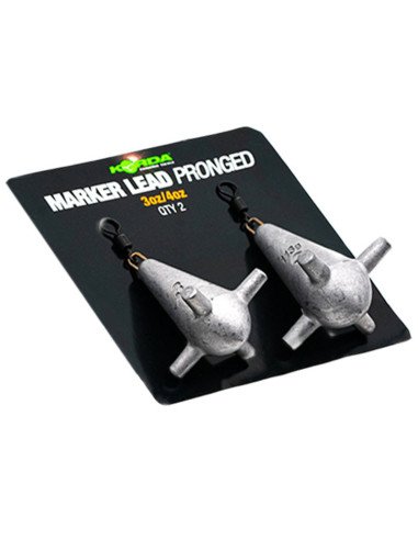Korda Marker Leads 3 & 4oz 2 Stück Markerbleie-Blei-JJ-Fishing