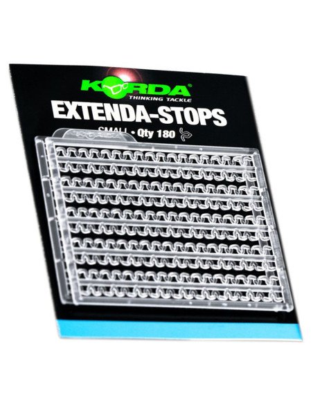 Korda Extenda Stops Small clear 180 Stück Boilie Stopper Köderstopper-Stopper & Baitscrews-JJ-Fishing