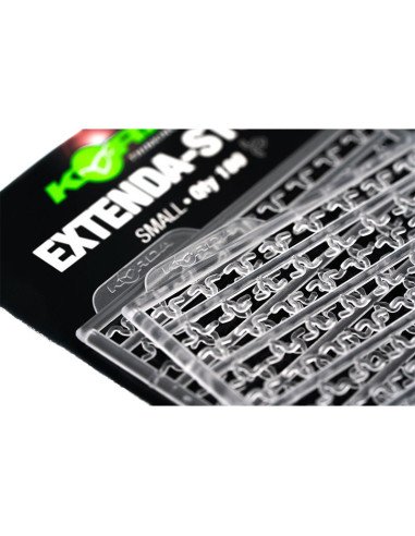 Korda Extenda Stops Small clear 180 Stück Boilie Stopper Köderstopper-Stopper & Baitscrews-JJ-Fishing