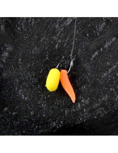 Nevis Extreme Classic Feeder Vorfächer Größe 10 40cm 0,18mm 10 Stück Angelvorfächer Ready Carp Rigs-Vorfächer-JJ-Fishing