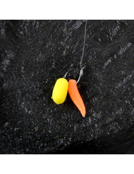Nevis Extreme Classic Feeder Vorfächer Größe 10 40cm 0,18mm 10 Stück Angelvorfächer Ready Carp Rigs-Vorfächer-JJ-Fishing