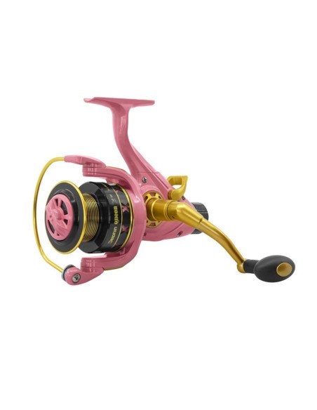 Delphin Queen 7000 Karpfen Freilaufrolle Pink-Freilaufrollen-JJ-Fishing