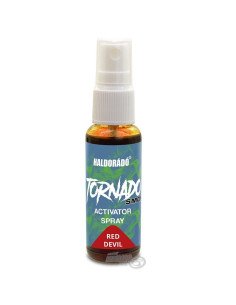 Haldorado TORNADO Smoke Red Devil 30ml Activator Spray Method Feeder-Köder-JJ-Fishing