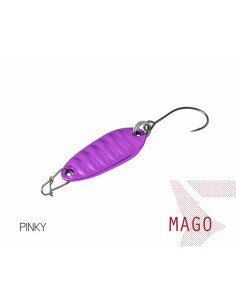 Delphin MAGO 2g 2,4cm PINKY Hook 8 Spoon Forellen Blinker Spinnköder Barschköder-Blinker / Spinnköder-JJ-Fishing