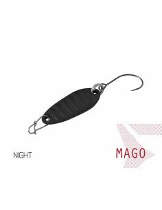 Delphin MAGO 2g 2,4cm NIGHT Hook 8 Spoon Forellen Blinker Spinnköder Barschköder-Blinker / Spinnköder-JJ-Fishing