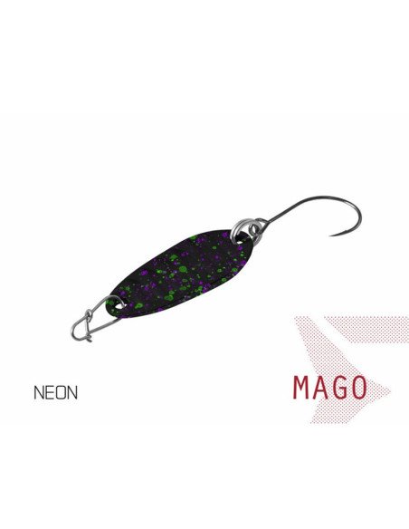 Delphin MAGO 2g 2,4cm NEON Hook 8 Spoon Forellen Blinker Spinnköder Barschköder-Blinker / Spinnköder-JJ-Fishing
