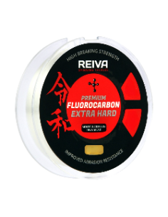 Reiva Fluorocarbon 0.30mm 50m Extra Hard Premium Leader Material-Endtackle-JJ-Fishing