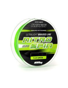Nevis Nitro Spin 0.08mm 100m Fluo Green Ultralight Braided Line Geflochtene Angelschnur Raubfischangeln-Cords-JJ-Fishing 2