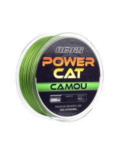 Nevis Powercat 0,45mm 300m 42,70kg geflochtene Angelschnur-Schnüre-JJ-Fishing