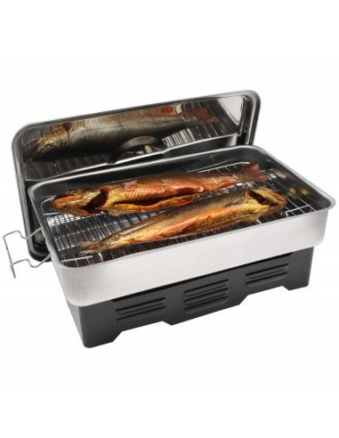 Nevis Fischräucherofen Premium Qualitätsstahl Raucherfisch Ofen-Outdoor Cooking-JJ-Fishing