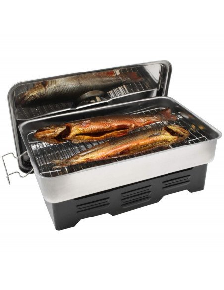 Nevis Fischräucherofen Premium Qualitätsstahl Raucherfisch Ofen-Outdoor Cooking-JJ-Fishing