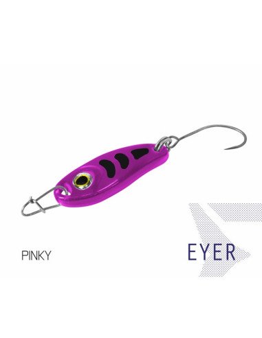 Delphin EYER 1.5g 2cm PINKY Hook 8 Spoon Forellen Blinker Spinnköder Barschköder-Turn signals / spinning baits-JJ-Fishing