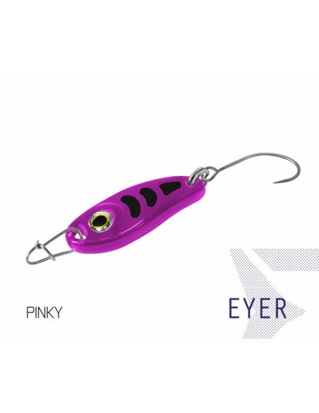 Delphin EYER 1.5g 2cm PINKY Hook 8 Spoon Forellen Blinker Spinnköder Barschköder-Turn signals / spinning baits-JJ-Fishing