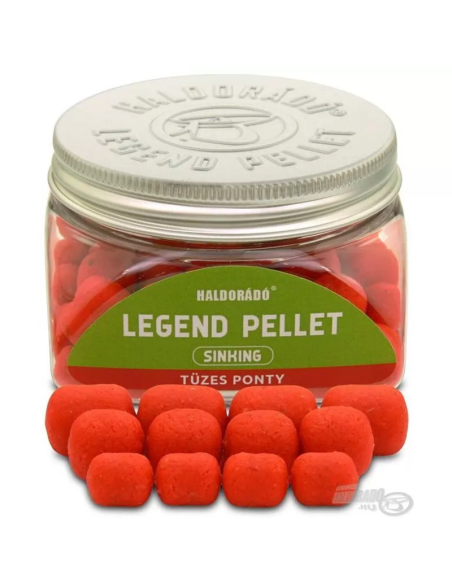 Haldorado Legend Pellet Hot Carp Sinking Extra Method Feeder-M.F. Pellets-JJ-Fishing