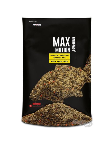 Haldorado MAX MOTION Spanish Nut PVA Bag Mix Pellet 600g Multi-Bait-JJ-Fishing