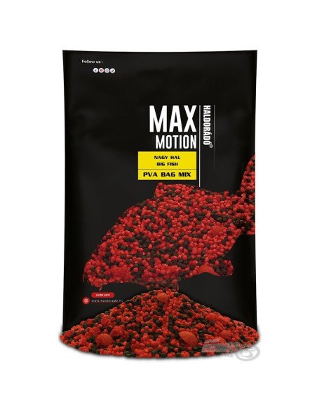 Haldorado MAX MOTION Big Fish PVA Bag Mix Pellet 600g Multi-Köder-JJ-Fishing