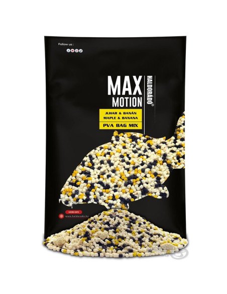 Haldorado MAX MOTION Ahorn & Banane PVA Bag Mix Pellet 600g Multi-Köder-JJ-Fishing