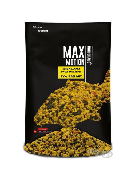 Haldorado MAX MOTION Pineapple PVA Bag Mix Pellet 600g Multi-Köder-JJ-Fishing