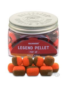 Haldorado Legend Spicy Krill Dumbel & Ball Pop Up 12-16mm Method Feeder Competition Edition-M.F. Pellets-JJ-Fishing