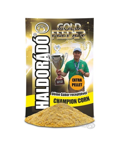 Haldorado Gold Feeder Extra Pellet Champion Corn Premium Groundbait Staubfutter-Groundbait & Partikelfutter-JJ-Fishing