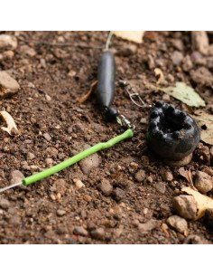 Zeck Wels Rig Tube Monostopper 50cm 3-4,5mm Knotenschutz Köderstopper Welsangeln-Endtackle-JJ-Fishing 2