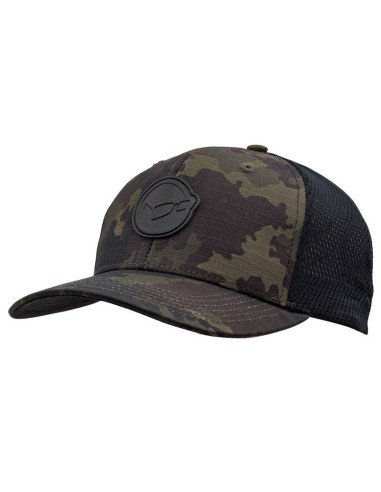 Korda Logo Patch Cap Unisize Dark Camo 1 Stück weiche Mesh-Rückseite Angelkappe-Kappen & Hauben-JJ-Fishing