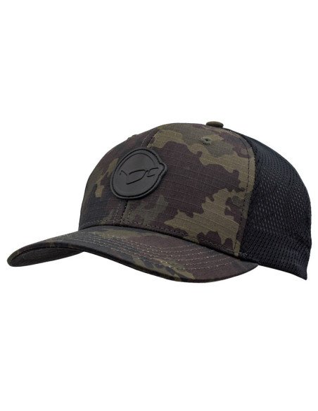 Korda Logo Patch Cap Unisize Dark Camo 1 Stück weiche Mesh-Rückseite Angelkappe-Kappen & Hauben-JJ-Fishing