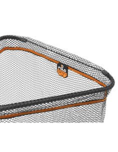 Delphin FoldSPIN Spinn-Kescher 40x40cm Gummiertes Netz mit Befestigung Angelkescher-Tackle & Co-JJ-Fishing 2