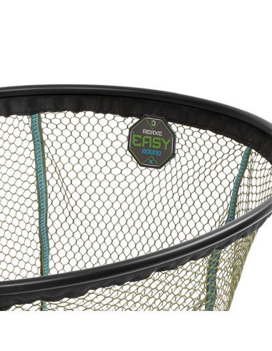 Delphin REAXE 50x40cm EasyROUND Kescher Rund Kescherkopf Extra Robust-Tackle & Co-JJ-Fishing